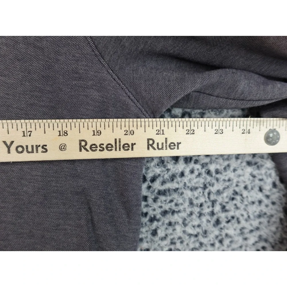 Banana Republic Sweater Mens Adult Medium Grey Faded Casual 1/4 Zip‎
